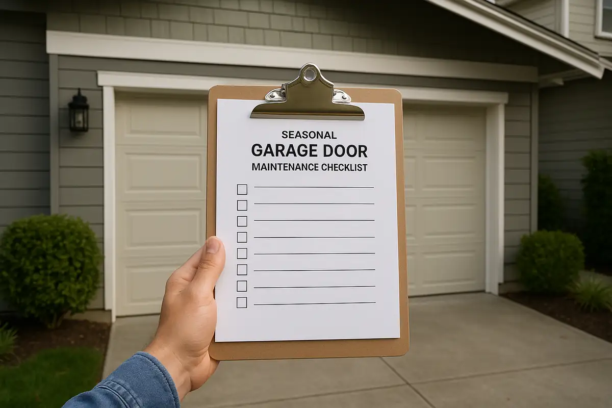 Seasonal Garage Door Maintenance Checklist for Calabasas Residents