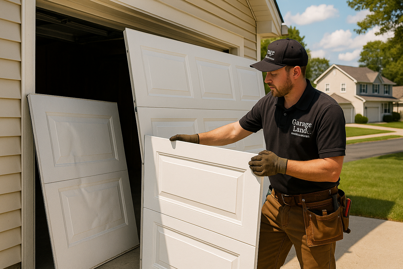 Garage Door Panel Replacement
