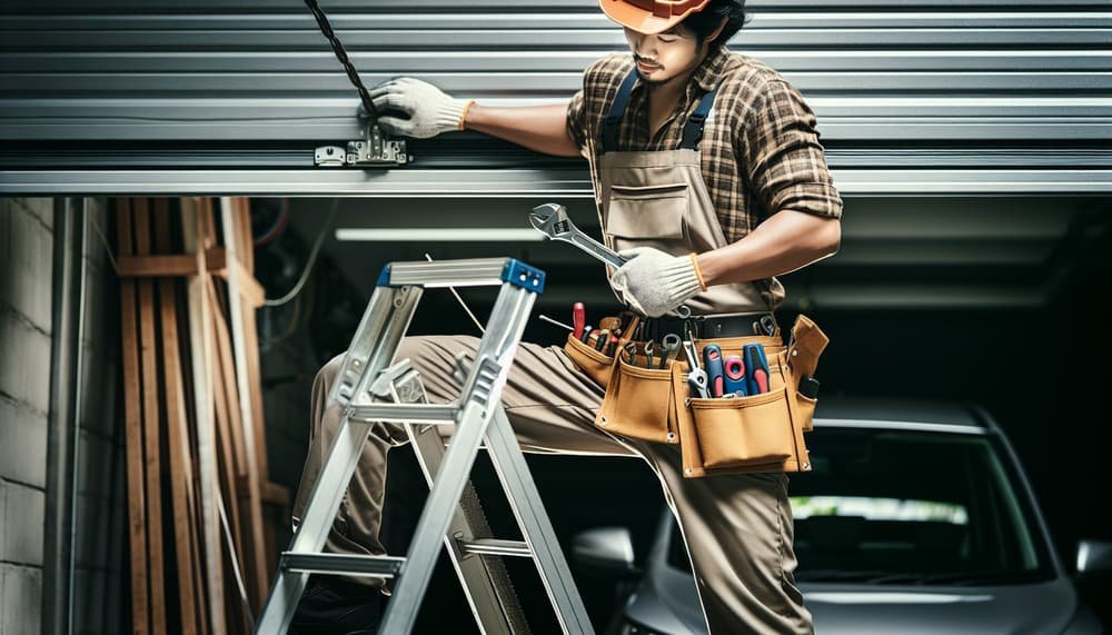 Garage door work in Los Angeles
